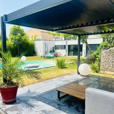 Maison moderne Avignon pour 6 pers Piscine privée