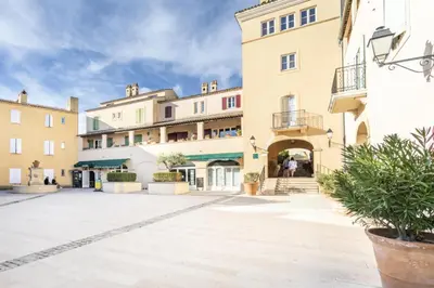 a street in a town with buildings at Village Pont Royal en Provence - maeva Home - Appartement 2 pièces 5 personnes Sélection MAE-2264 in Mallemort