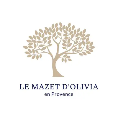 a tree with leaves on a white background at Le Mazet d'Olivia, escapade romantique en Provence in Châteauneuf-de-Gadagne