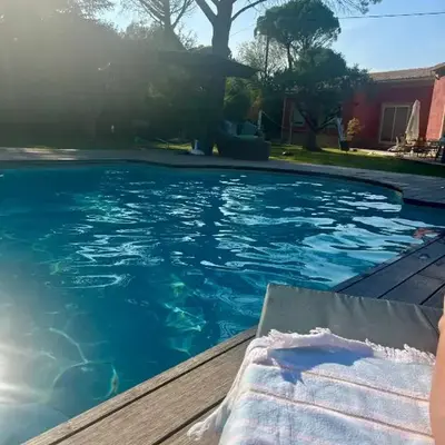 Le p’tit bonheur-Piscine chauffée-clim-Park
