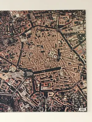 an image of a map of a city at AIX Centre LOFT Duplex Terrasse climatisation wifi in Aix-en-Provence