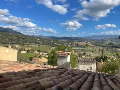 a view from the roof of a house at La Farigoulette - Vieux village in Saint-Saturnin-les-Apt