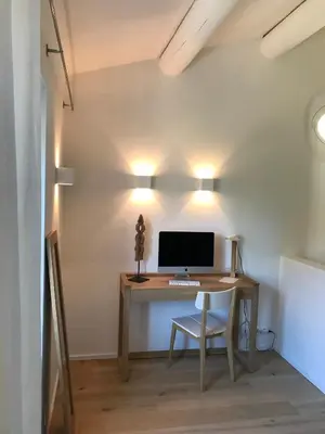 a bathroom with a bath tub in a room at Mas provencal XIXème siécle avec piscine in Aix-en-Provence