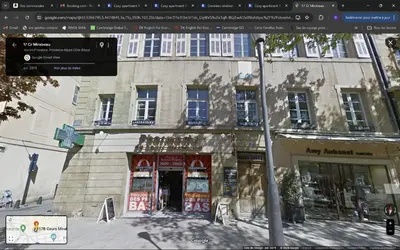 a website of a building with a store at Cosy apartment Right in Cours Mirabeau in Aix-en-Provence