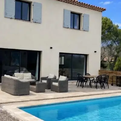 Bastide 3 chambres 6personnes avec piscine sur Aix en Provence