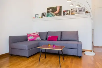 a black coffee maker and a glass of coffee at Appartement vue superbe 70m2 2Balcons 2Chambres VRAI CLIMATISATION in Aix-en-Provence