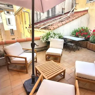 Terrasse à Aix en Provence centre historique