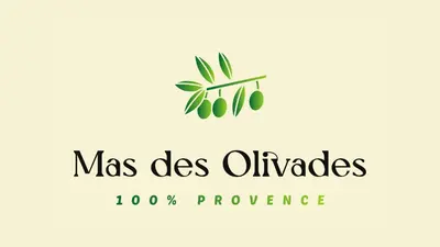 a logo for mas des olives convenience at Mas des Olivades - Ferme Provençale - Piscine in Pernes-les-Fontaines
