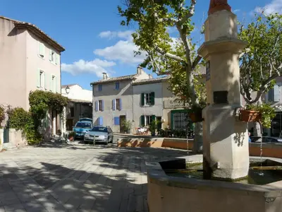 a street with buildings and a fire hydrant at Holiday Home Côté Place by Interhome in Villars