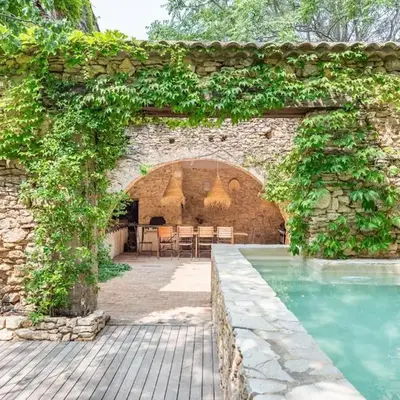 Mas de 190m2 Climatisé avec Piscine et Cuisine d'été - 10 pers