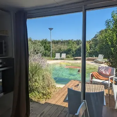 Cottage with Natural Pool