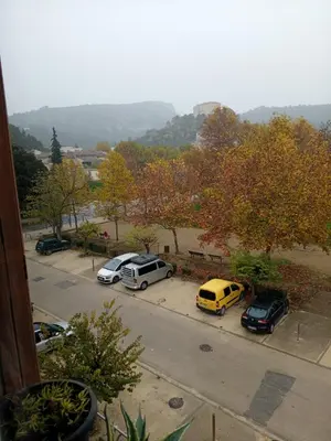 a group of cars parked in a parking lot at T3 campagne d'Aix-en-Provence in Meyrargues
