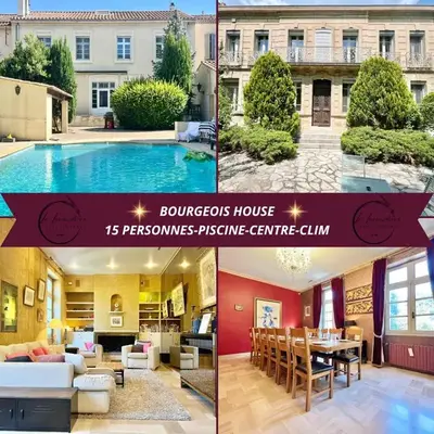 Bourgeois House - 16 personnes
