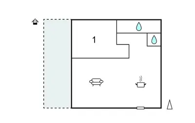 an image of a schematic diagram of a reactor at Maison Avec Jacuzzi in Mazan