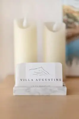 a white box sitting on top of a table at Villa Augustine - Maison classée 5 étoiles avec piscine à Aix en Provence in Aix-en-Provence