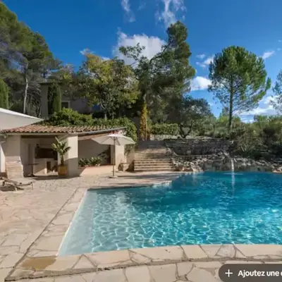 Maison et studio avec vue panoramique et piscine