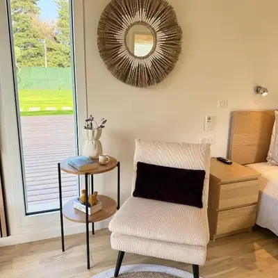 Cozy studio with air conditioning & pool & parking
