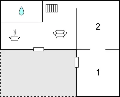 a schematic diagram of the reaction of water and ammonia at Cozy Home In Crillon Le Brave With Wifi in Crillon-le-Brave
