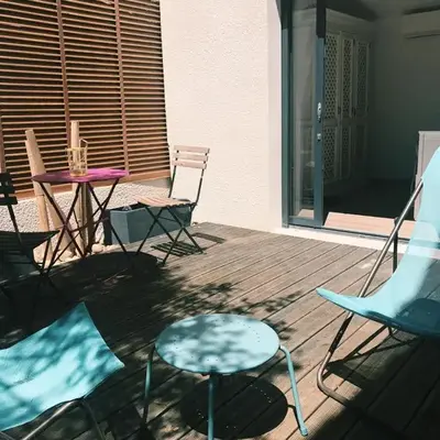 studio avec exterieur