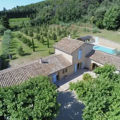 typical provencal bastide