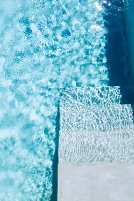 a close up of a pool of water at Villa Vagabonde in Gordes