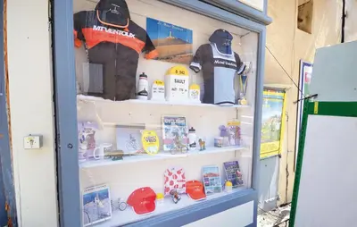 a display window of a shop with items in it at 3 Bedroom Cozy Home In Sault in Sault-de-Vaucluse