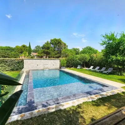 Maison en provence vue sur le luberon